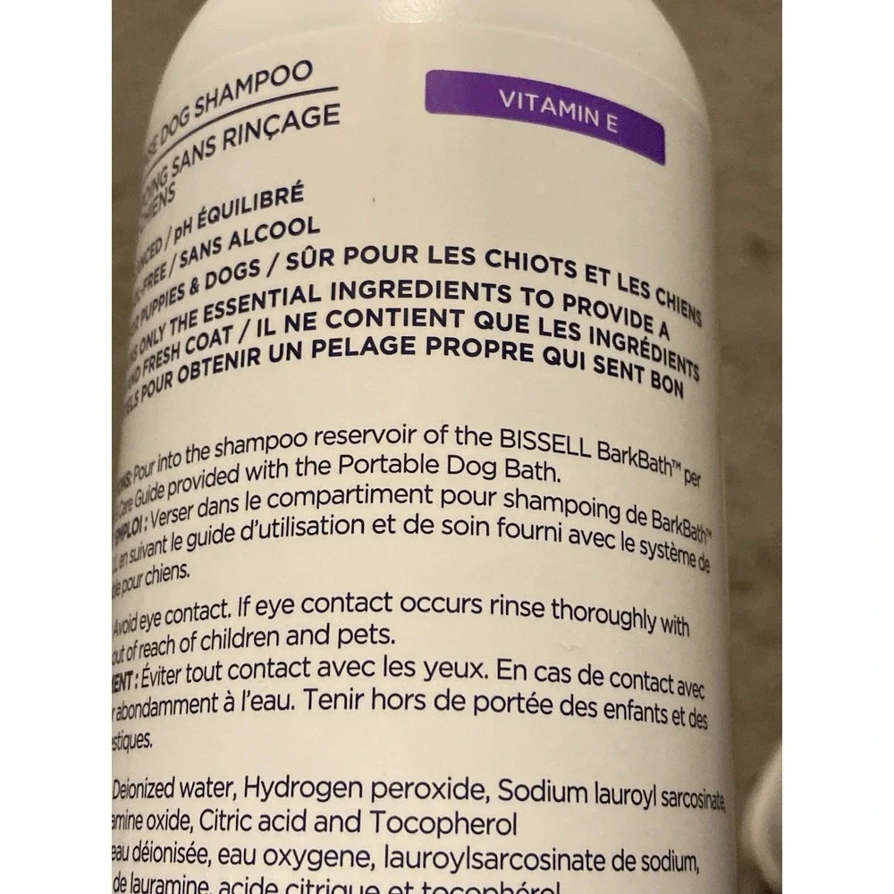 Bissell No Rinse Dog Shampoo for BARKBATH (2 Pack) | Vitamin E- NEW!